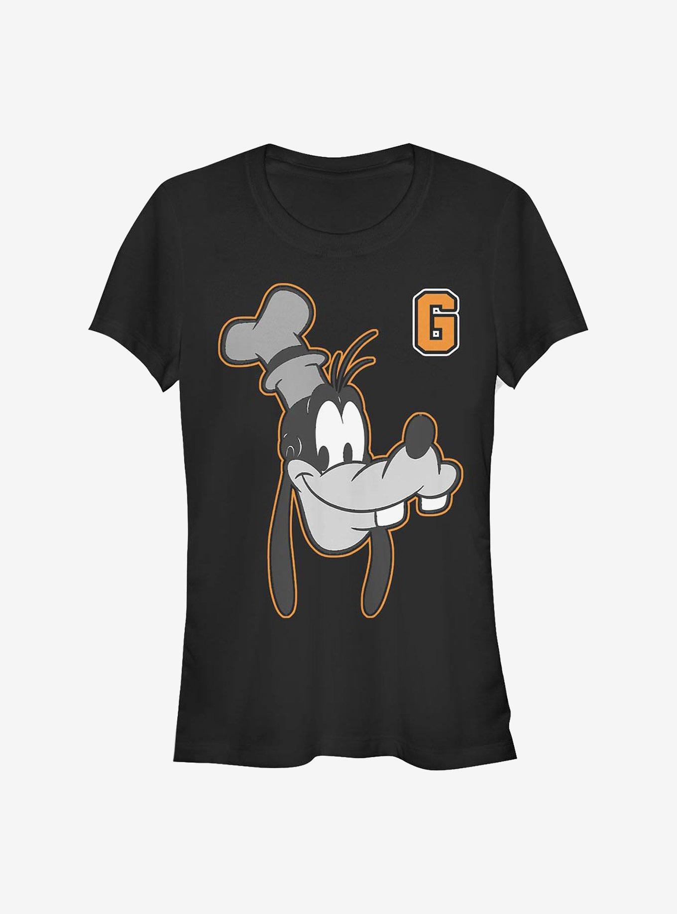 Disney Goofy Letter Goof Girls T-Shirt, BLACK, hi-res
