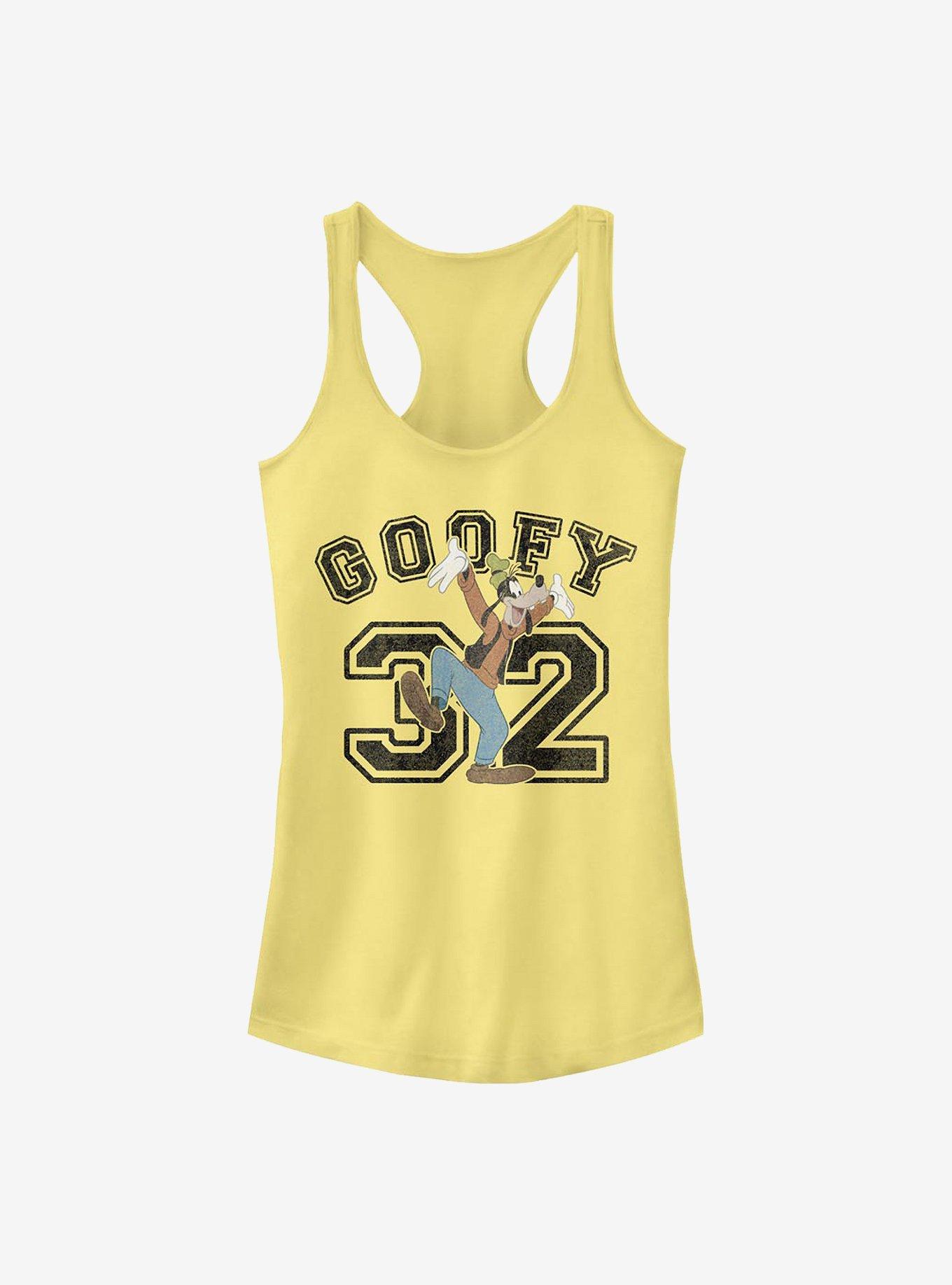 Disney Goofy Goofy Collegiate Girls Tank, BANANA, hi-res