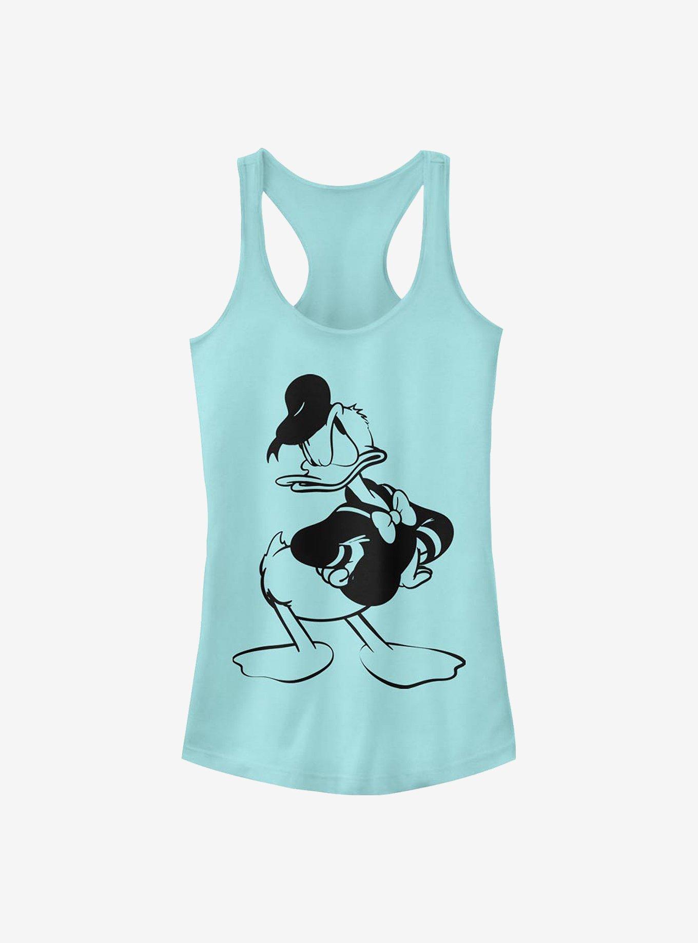 Disney Donald Duck Old Print Donald Girls Tank, , hi-res