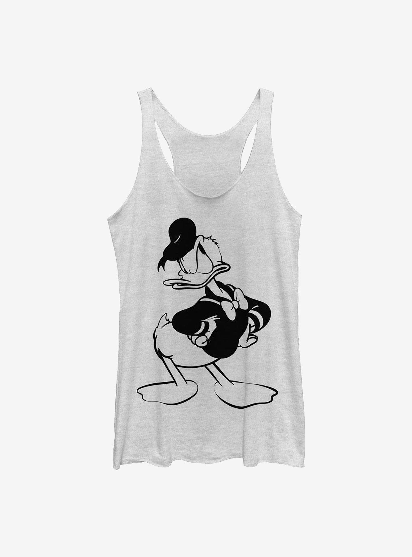 Disney Donald Duck Old Print Donald Girls Tank, , hi-res