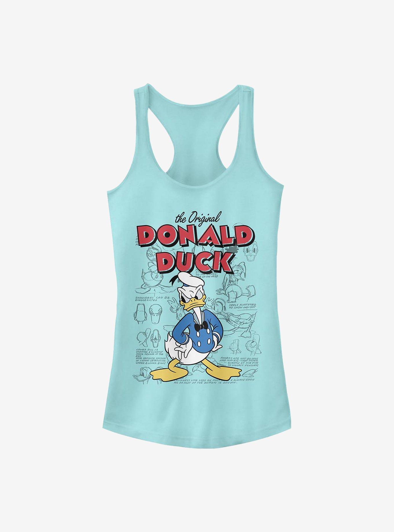 Disney Donald Duck Original Donald Sketchbook Girls Tank, , hi-res