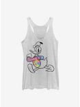 Disney Donald Duck Tie Dye Donald Girls Tank, WHITE HTR, hi-res