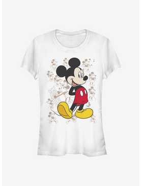 Disney Mickey Mouse Many Mickey's Girls T-Shirt, , hi-res