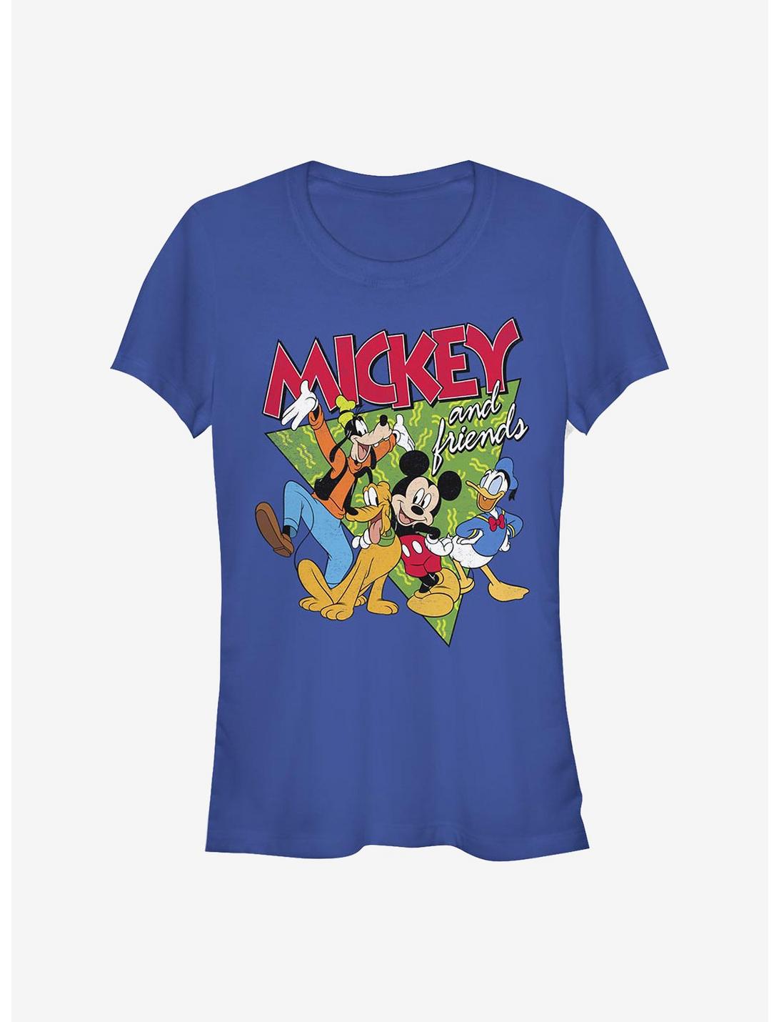 Disney Mickey Mouse Funky Bunch Girls T-Shirt, ROYAL, hi-res