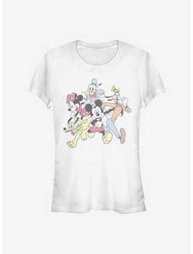 Disney Mickey Mouse Group Run Girls T-Shirt, , hi-res