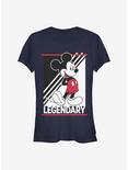 Disney Mickey Mouse Legend Of Mickey Girls T-Shirt, NAVY, hi-res