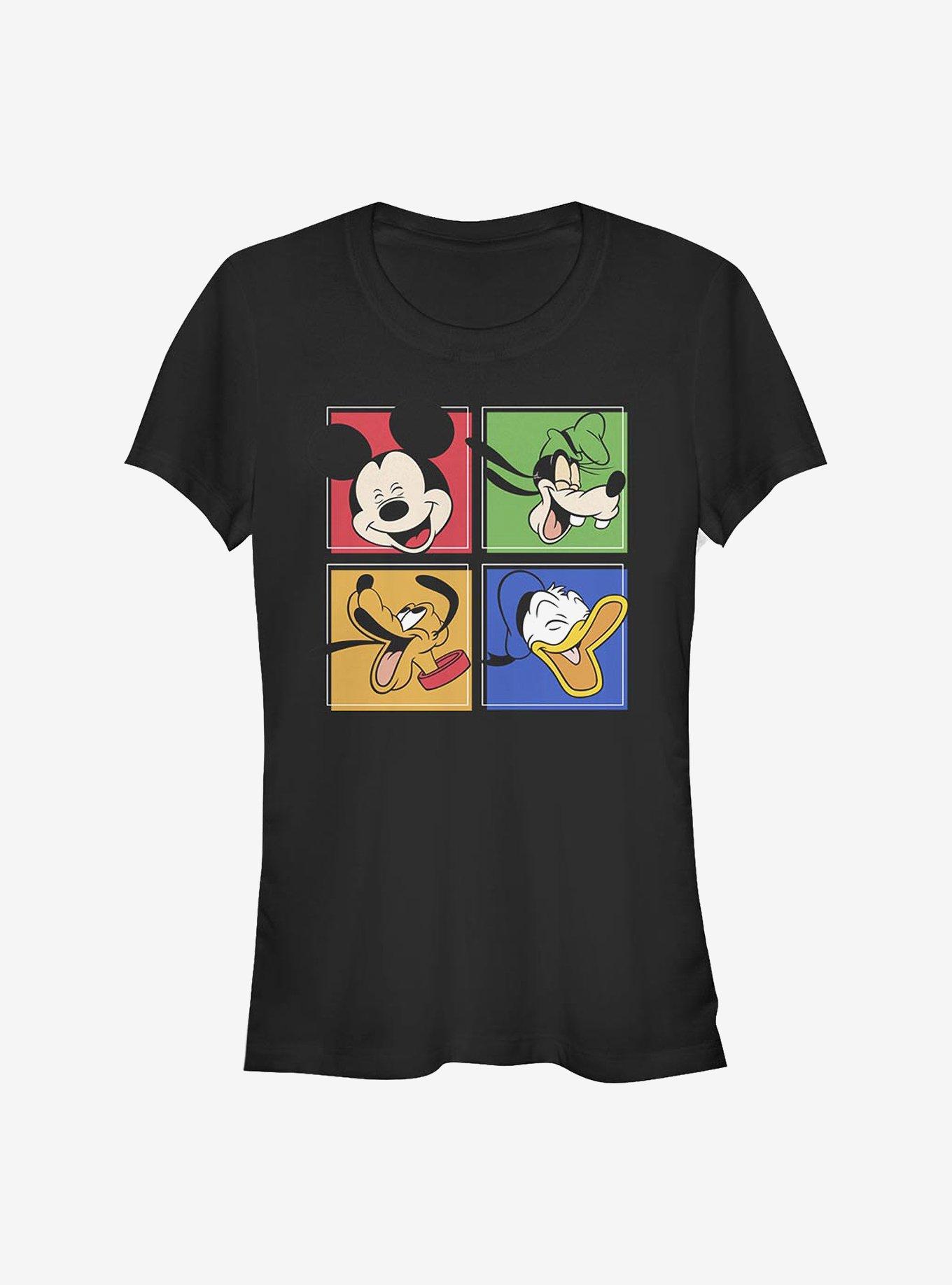Disney Mickey Mouse & Friends Laughing Girls T-Shirt, BLACK, hi-res