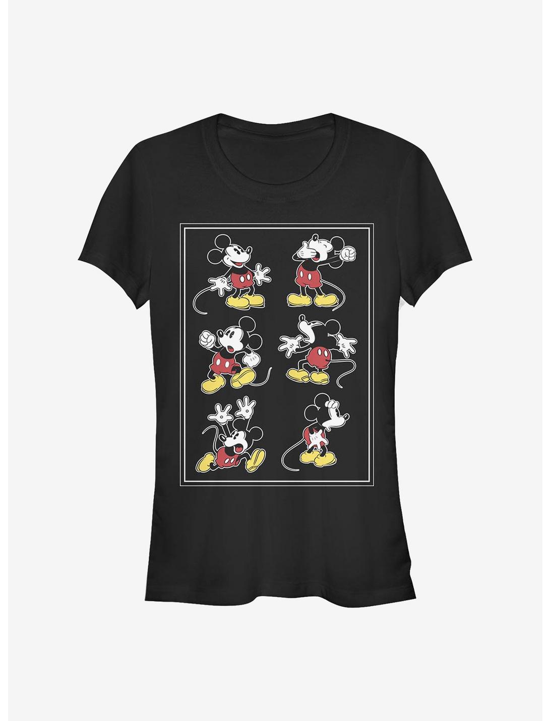 Disney Mickey Mouse Mickey Looks Girls T-Shirt, BLACK, hi-res