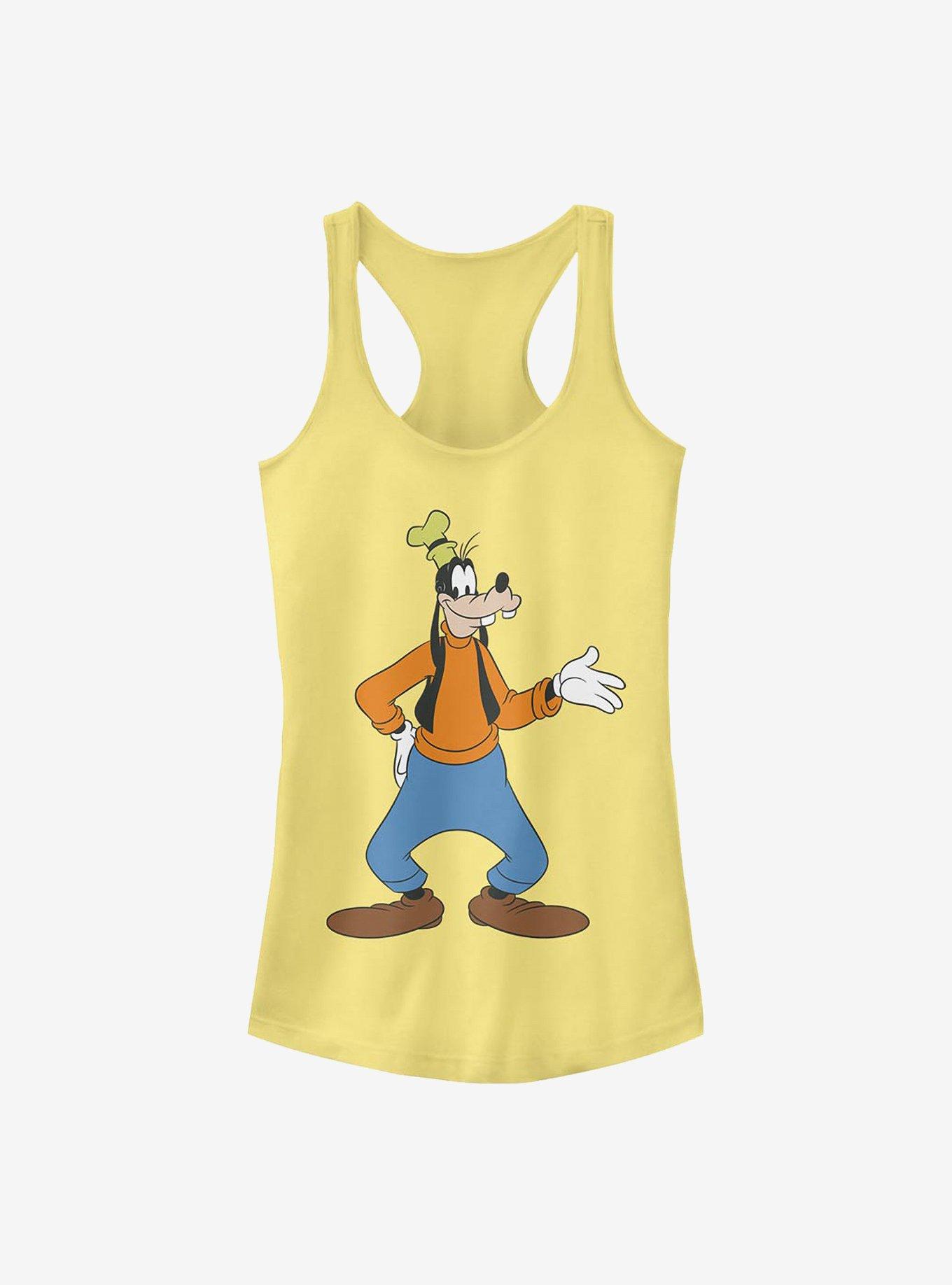 Disney Goofy Traditional Goofy Girls Tank, BANANA, hi-res