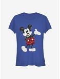 Disney Mickey Mouse Mickey Poly Girls T-Shirt, ROYAL, hi-res