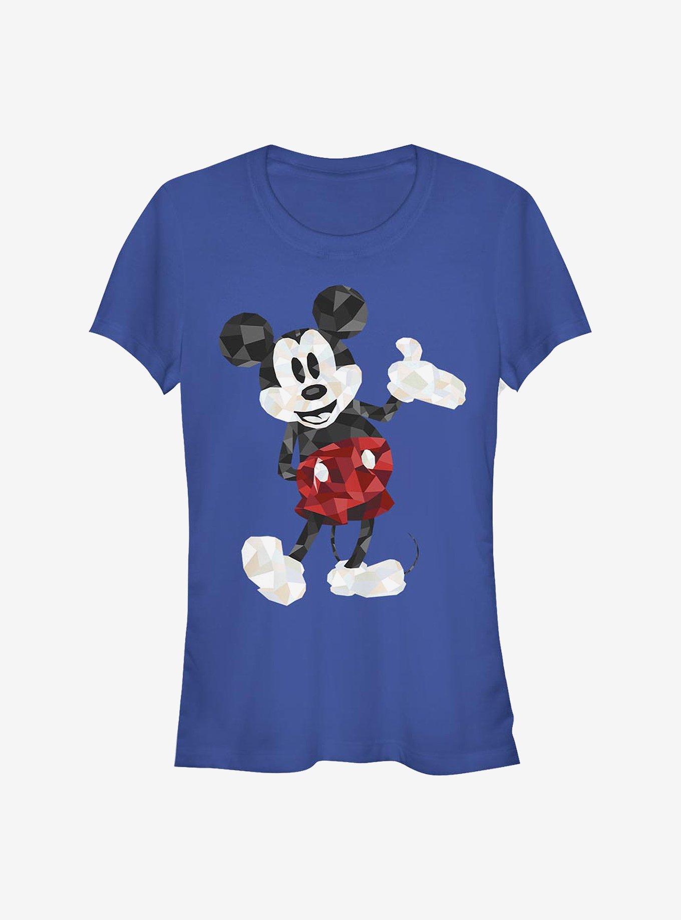 Disney Mickey Mouse Mickey Poly Girls T-Shirt, ROYAL, hi-res