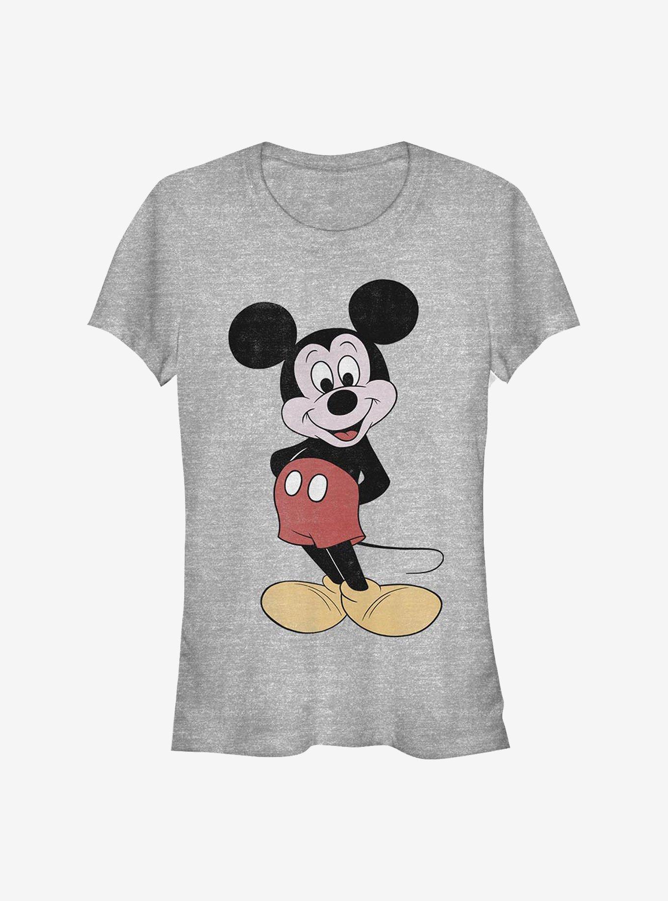 Disney Mickey Mouse 80's Mickey Girls T-Shirt, ATH HTR, hi-res