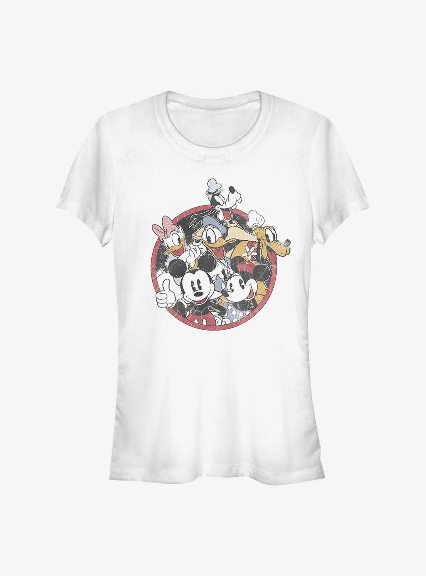 Disney Mickey Mouse Retro Groupie Girls T-Shirt, , hi-res