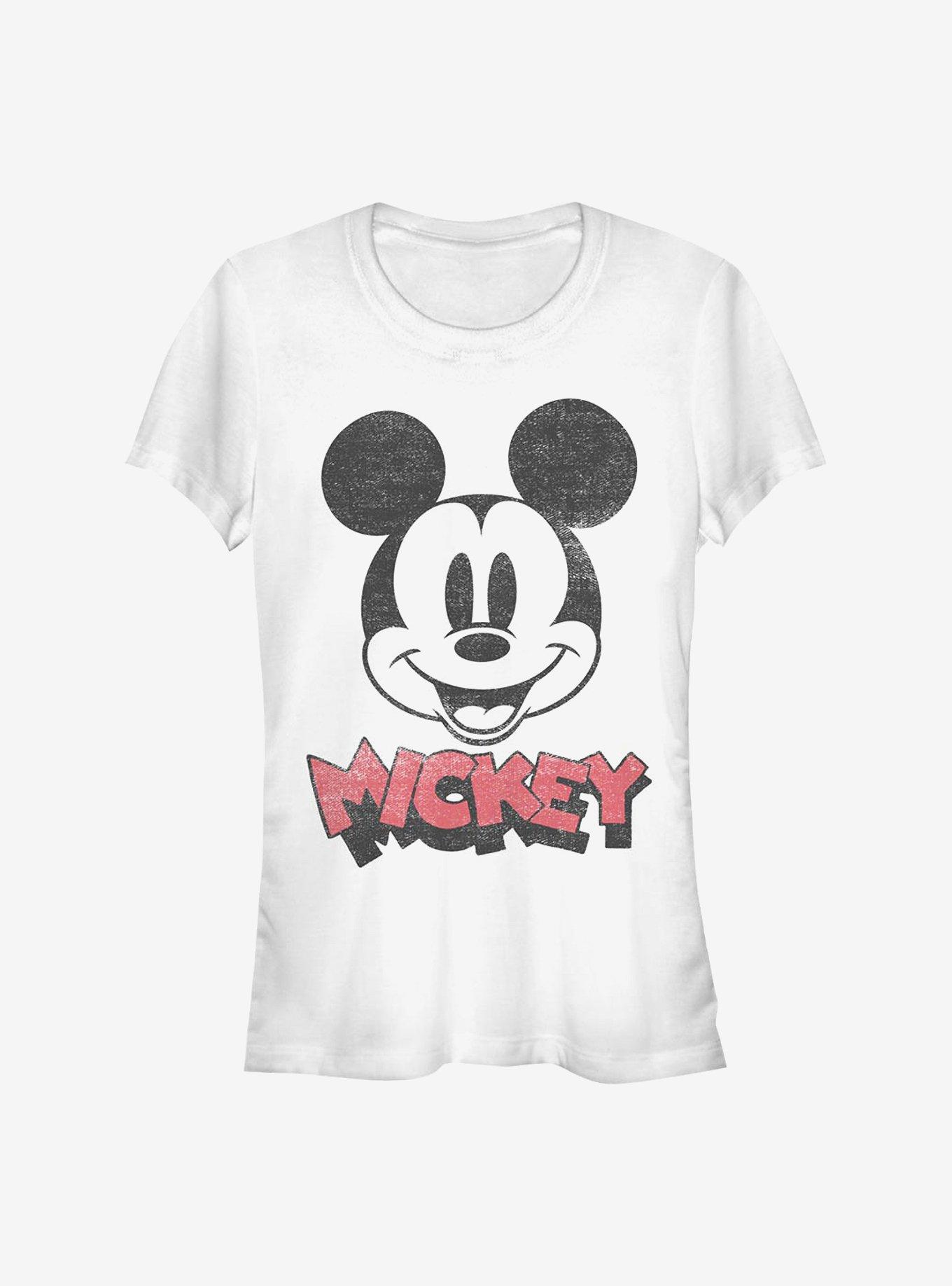 Disney Mickey Mouse Heads Up Girls T-Shirt, WHITE, hi-res