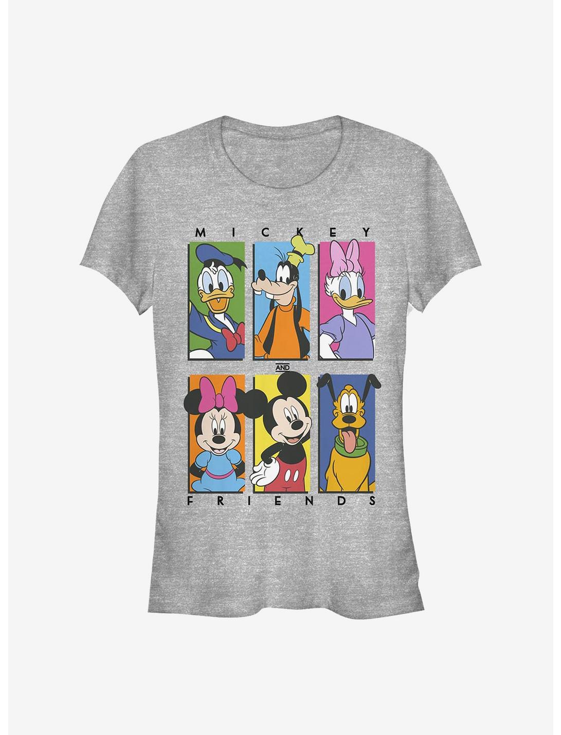 Disney Mickey Mouse Six Up Girls T-Shirt, ATH HTR, hi-res