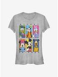 Disney Mickey Mouse Six Up Girls T-Shirt, ATH HTR, hi-res