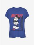 Disney Mickey Mouse Skate Twenty-Eight Girls T-Shirt, ROYAL, hi-res