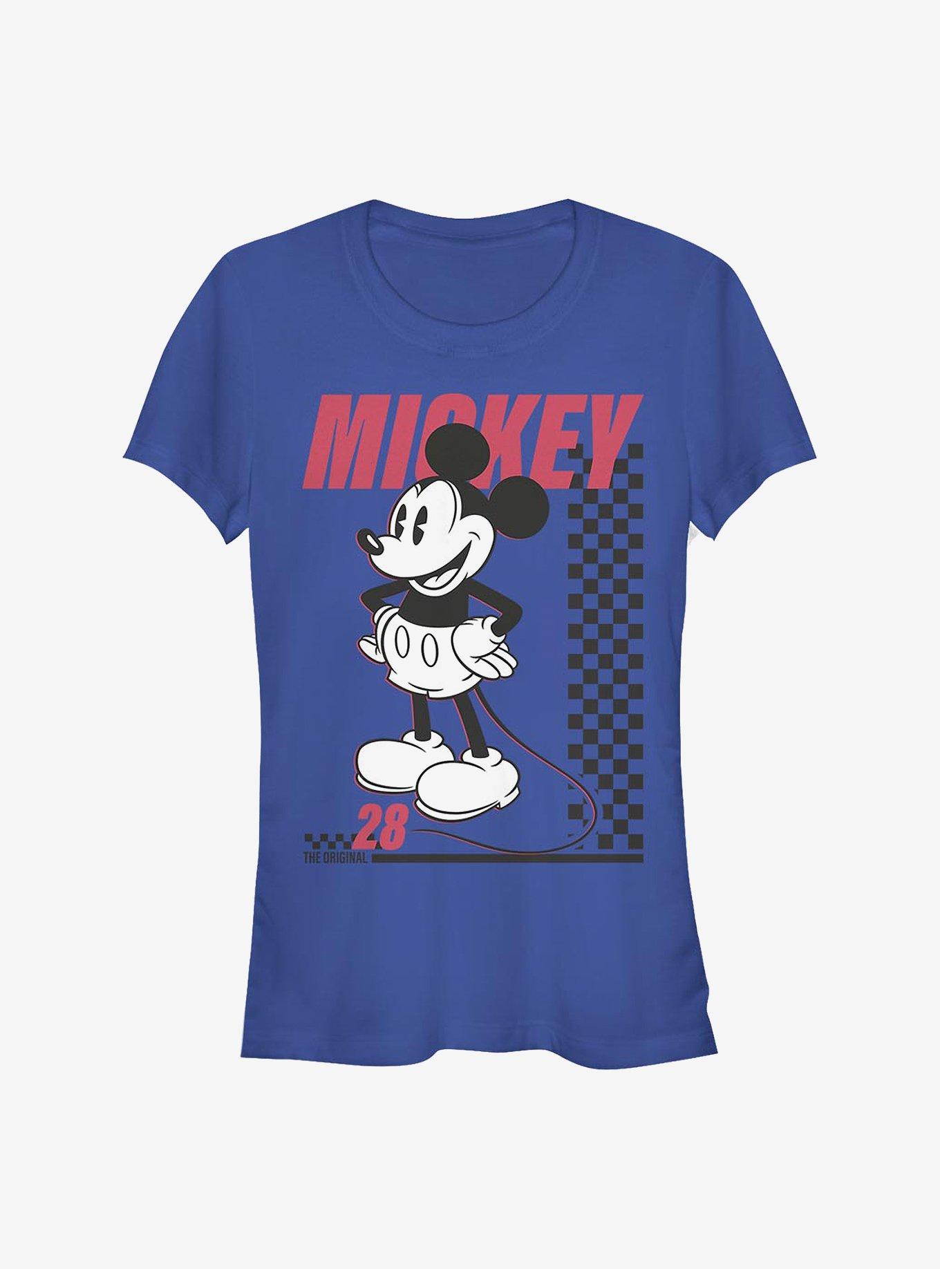 Disney Mickey Mouse Skate Twenty-Eight Girls T-Shirt, ROYAL, hi-res