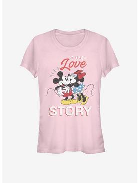 Disney Mickey Mouse True Love Story Girls T-Shirt, , hi-res