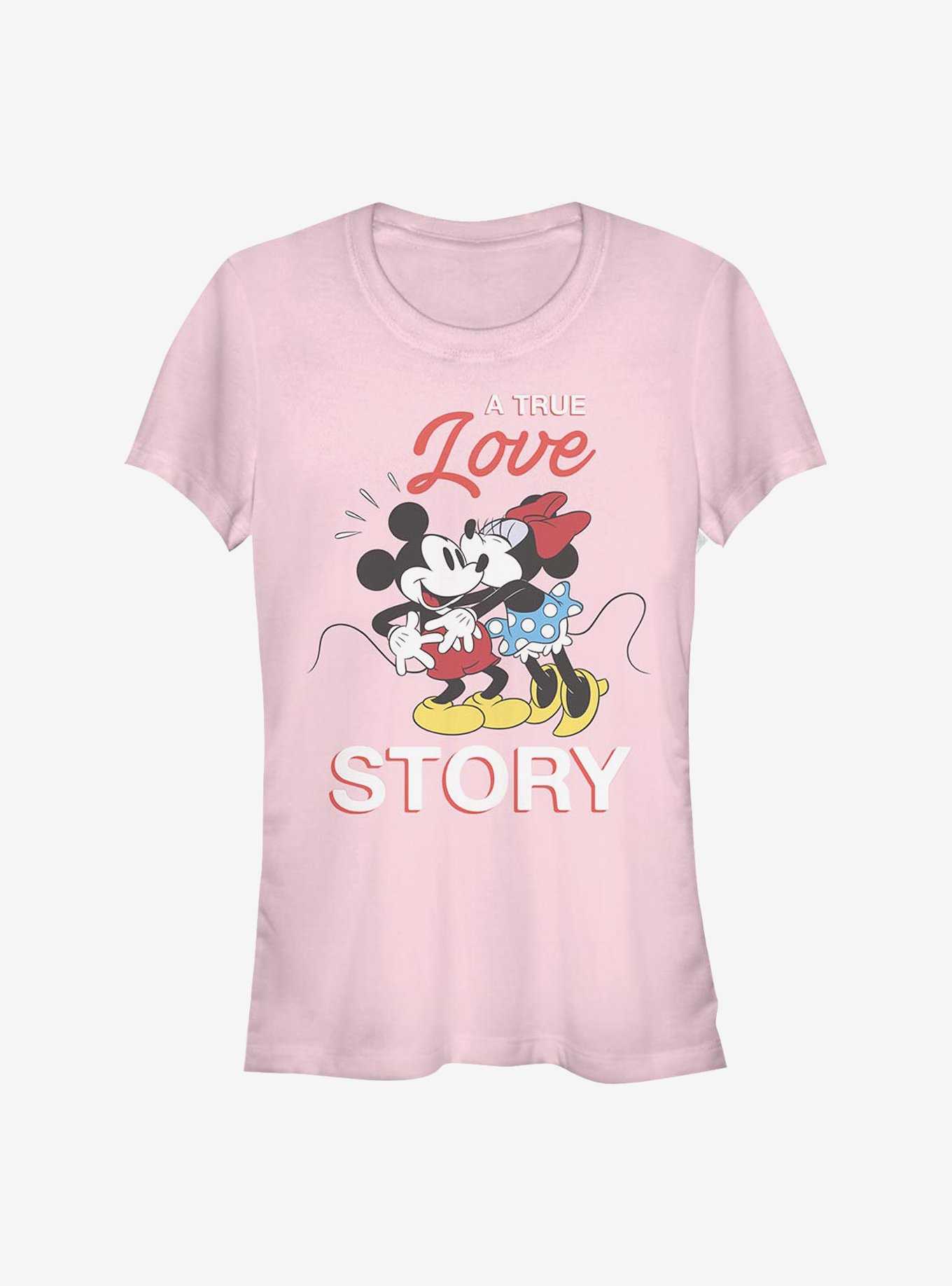 Disney Mickey Mouse True Love Story Girls T-Shirt, , hi-res