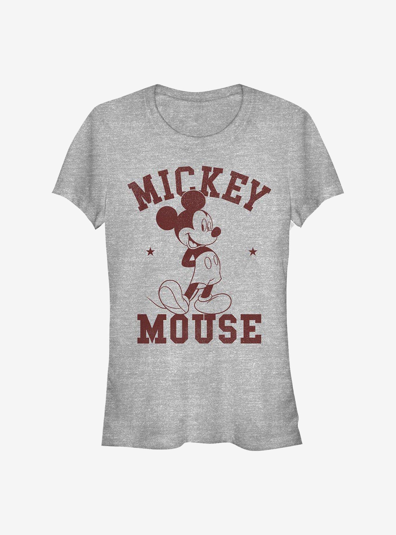 Disney Mickey Mouse Goes To College Girls T-Shirt