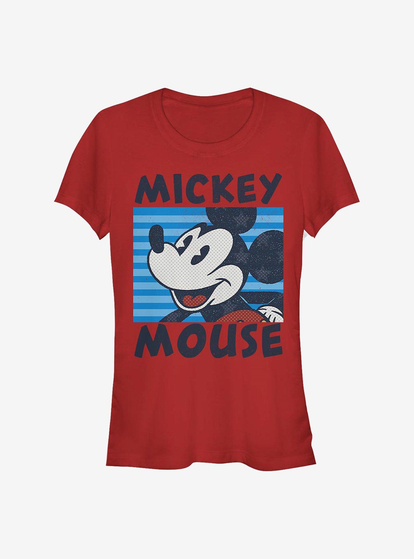 Disney Mickey Mouse Mickey's Stripes Girls T-Shirt, , hi-res
