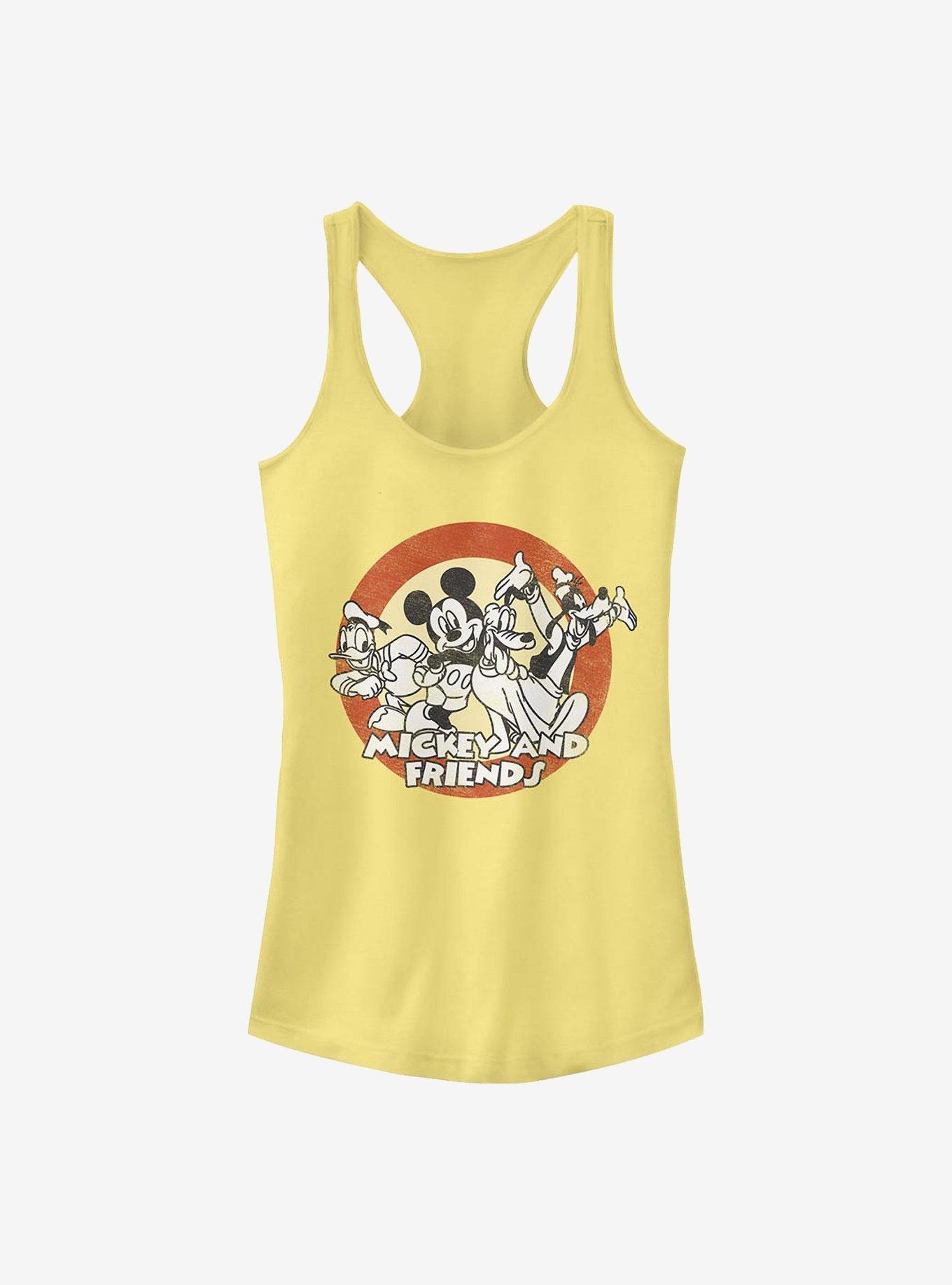 Disney Mickey Mouse Circle Of Trust Girls Tank, BANANA, hi-res