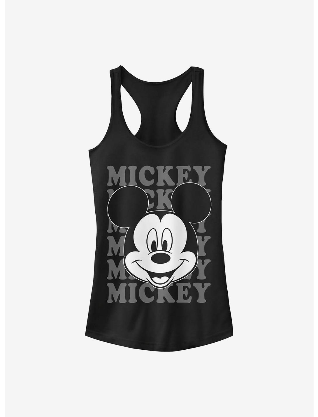 Disney Mickey Mouse All Name Girls Tank, BLACK, hi-res
