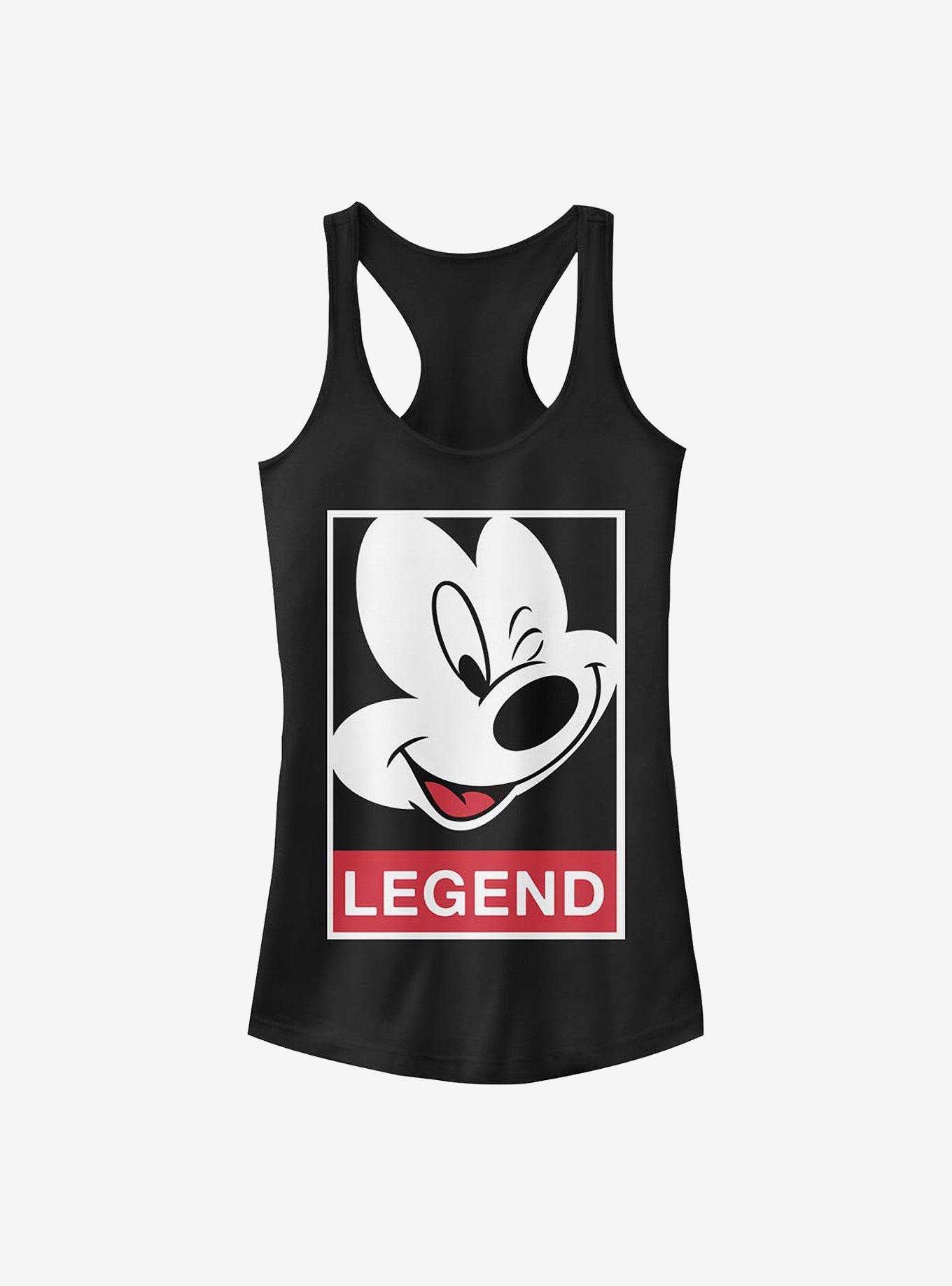 Disney Mickey Mouse Legend Girls Tank, BLACK, hi-res