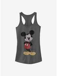 Disney Mickey Mouse 80's Mickey Girls Tank, CHARCOAL, hi-res