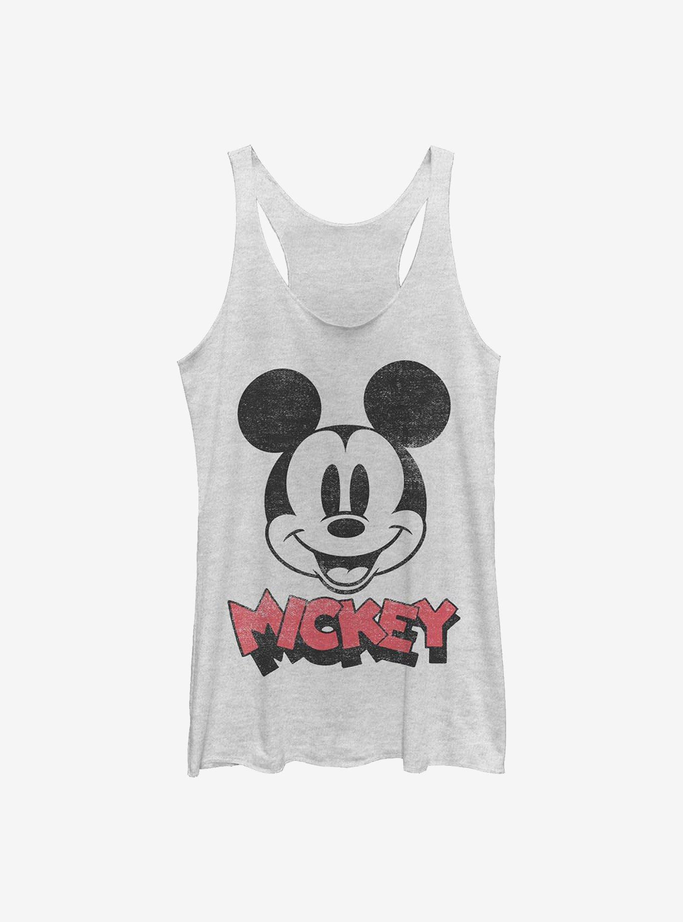 Disney Mickey Mouse Heads Up Girls Tank, WHITE HTR, hi-res