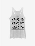 Disney Mickey Mouse Mickey Expressions Girls Tank, WHITE HTR, hi-res
