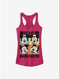 Disney Mickey Mouse Mickey Heart Girls Tank, RASPBERRY, hi-res