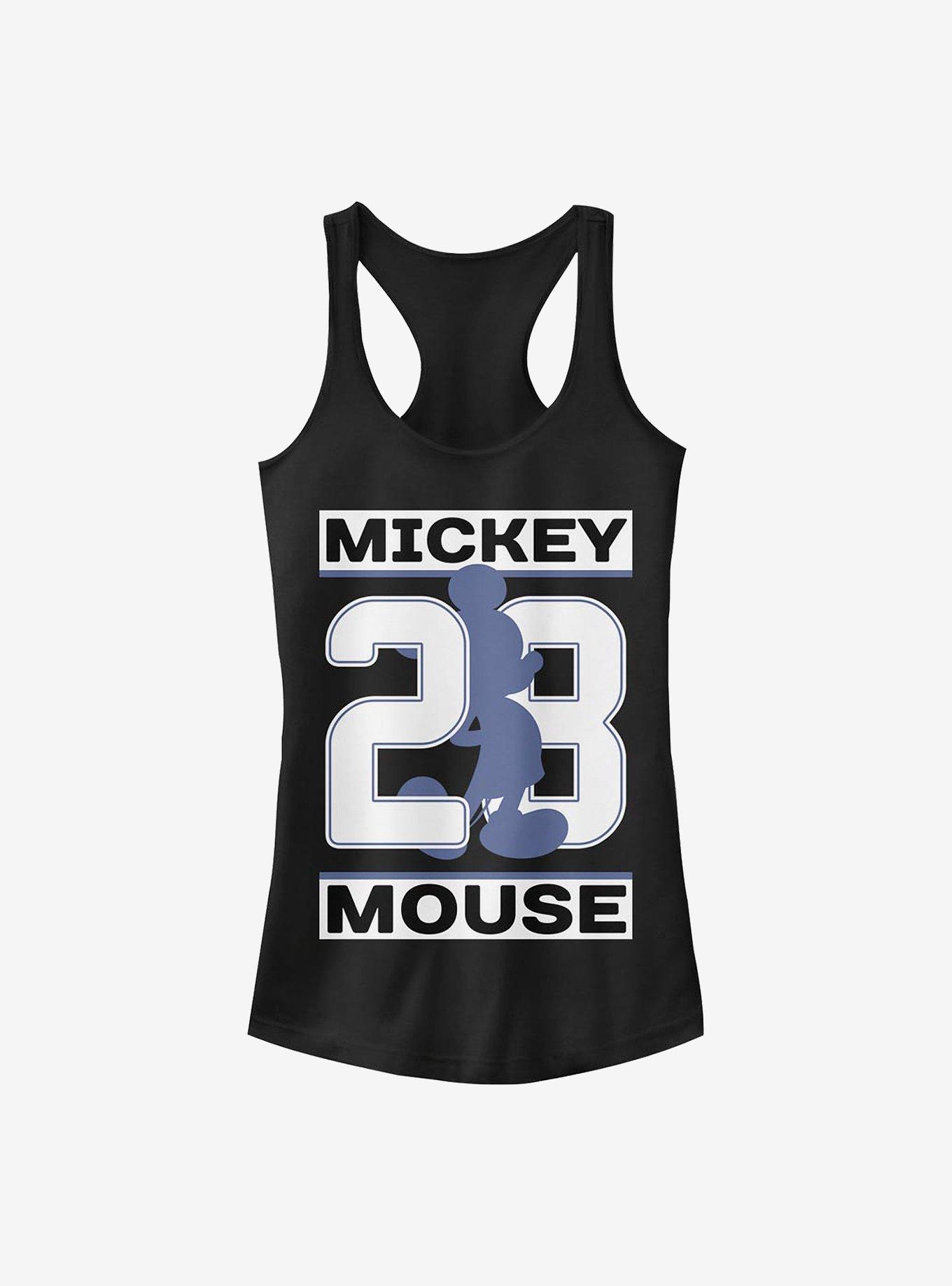 Disney Mickey Mouse Mickey Shadow Date Girls Tank, BLACK, hi-res