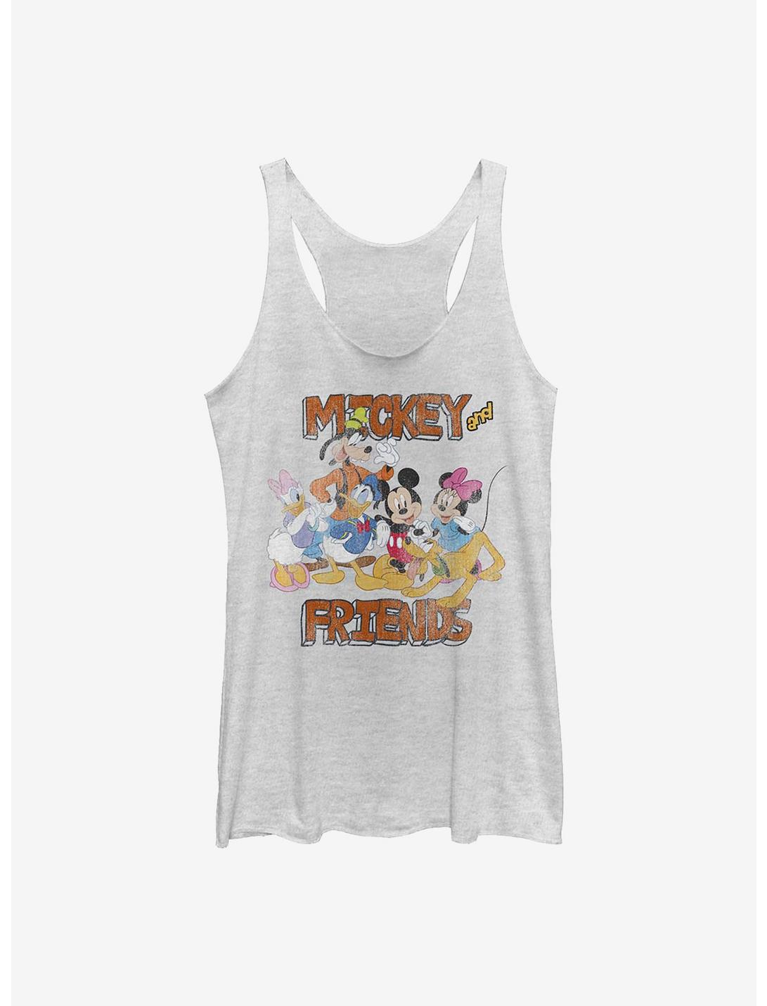 Disney Mickey Mouse Mickey And Friends Girls Tank, WHITE HTR, hi-res