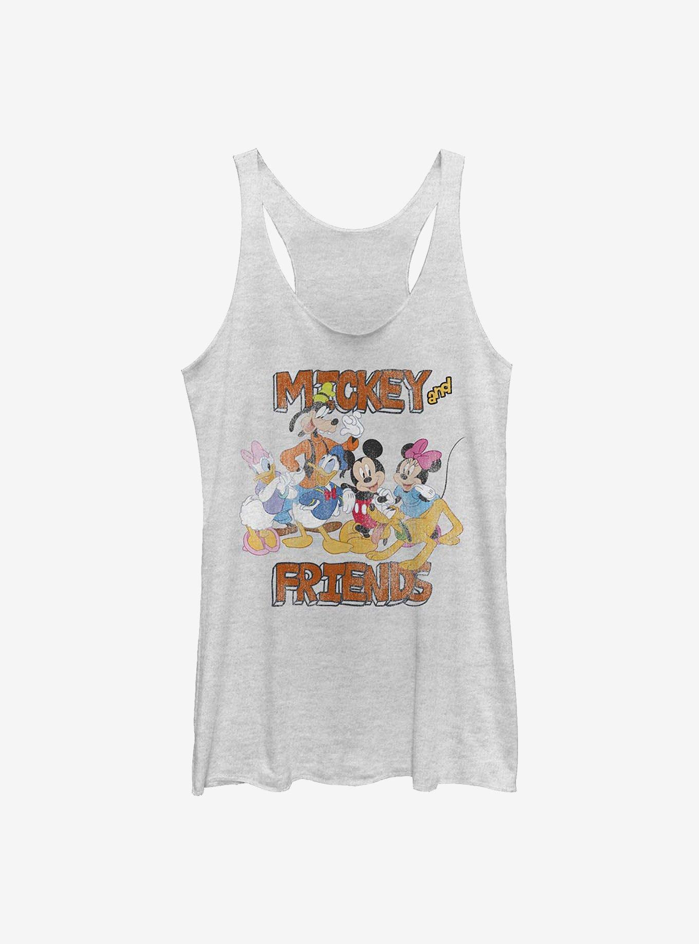 Disney Mickey Mouse Mickey And Friends Girls Tank, WHITE HTR, hi-res