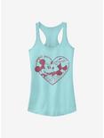 Disney Mickey Mouse & Minnie Mouse Perfect Pair Girls Tank Top, CANCUN, hi-res