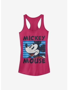 Disney Mickey Mouse Mickey's Stripes Girls Tank, RASPBERRY, hi-res