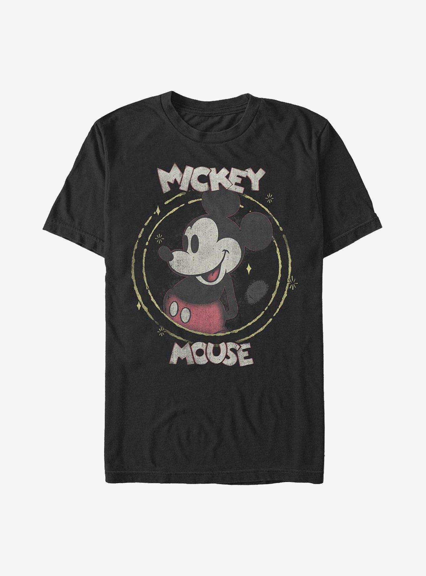 Disney Mickey Mouse Happy Mickey T-Shirt, BLACK, hi-res