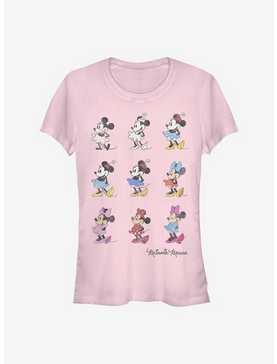 Disney Minnie Mouse Minnie Evolution Girls T-Shirt, , hi-res