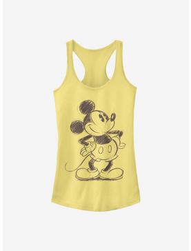 Disney Mickey Mouse Sketch Mickey Girls Tank, , hi-res