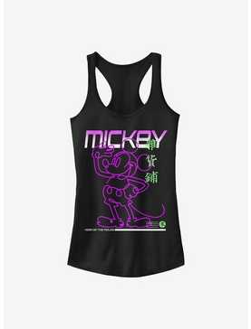 Disney Mickey Mouse Street Glow Girls Tank, , hi-res