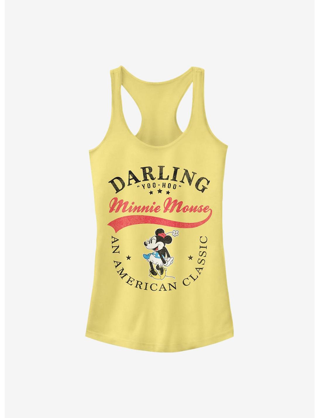 Disney Minnie Mouse Classic Minnie Girls Tank, BANANA, hi-res