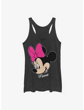 Disney Minnie Mouse Minnie Big Face Girls Tank, , hi-res