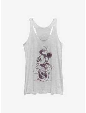 Disney Minnie Mouse Sketch Minnie Girls Tank, , hi-res