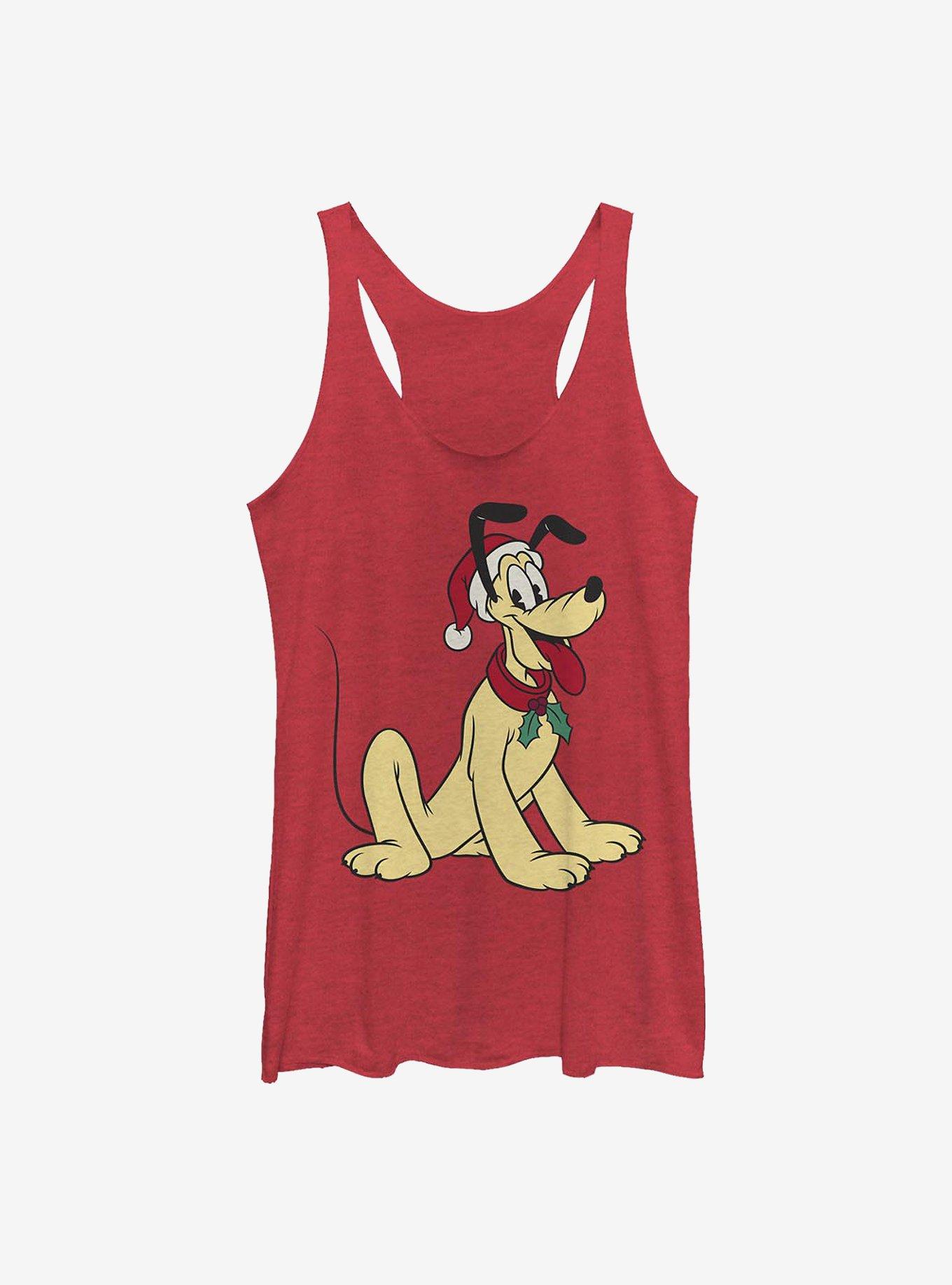 Disney Pluto Hat Girls Tank, RED HTR, hi-res