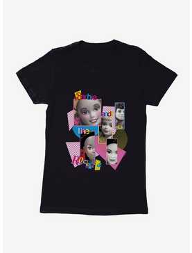 Barbie And The Rockers Retro Art Womens T-Shirt, , hi-res