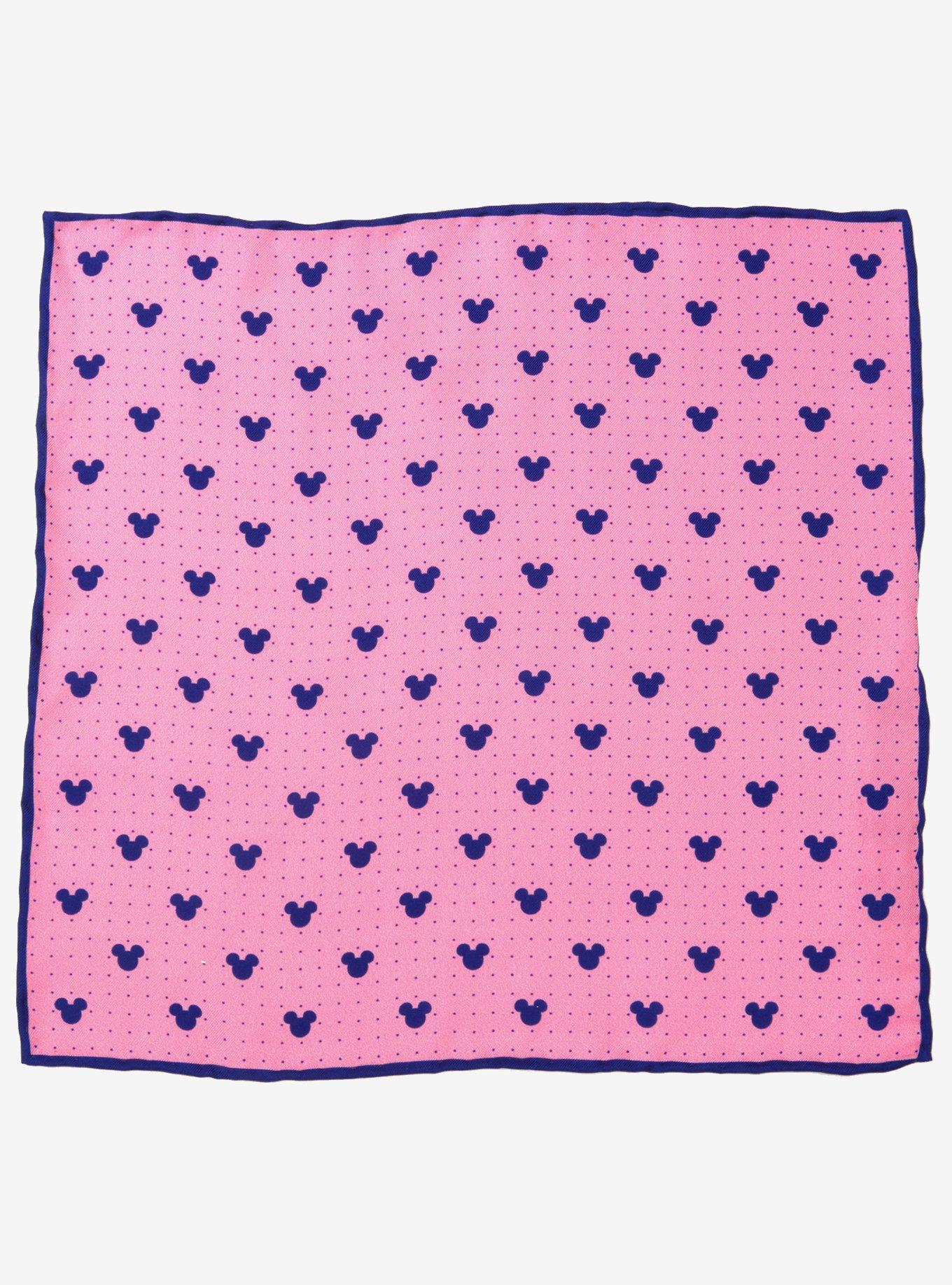 Disney Mickey Mouse Dot Pink Pocket Square, , hi-res