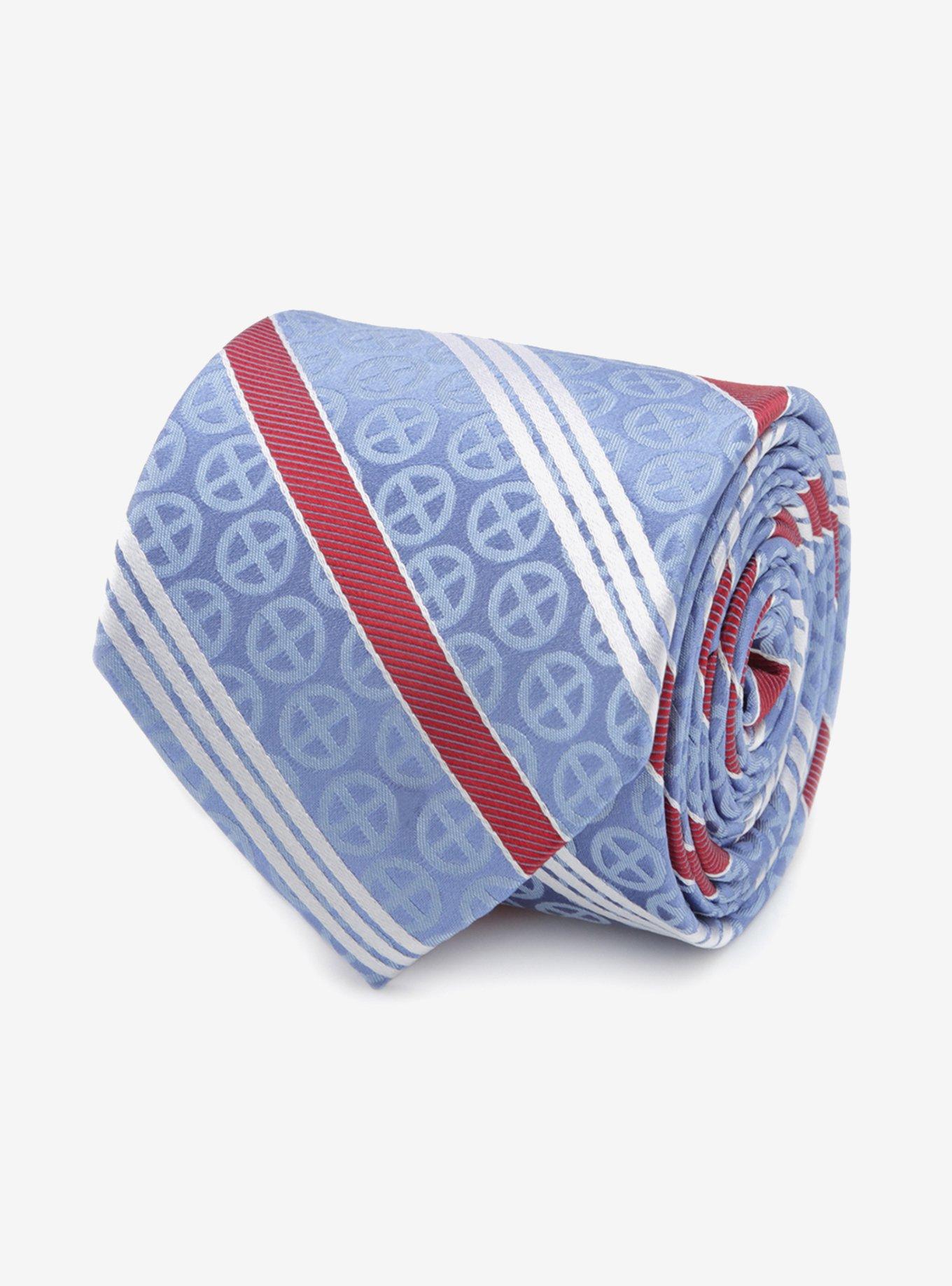 Marvel X-Men Symbol Blue Tie, , hi-res