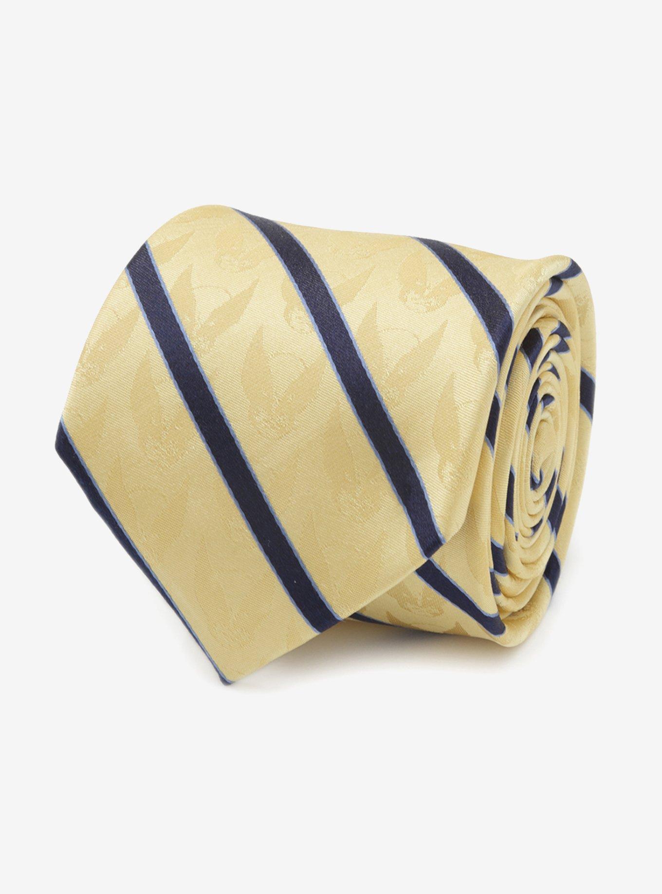 Marvel X-Men Wolverine Mask Yellow and Navy Silk Tie, , hi-res